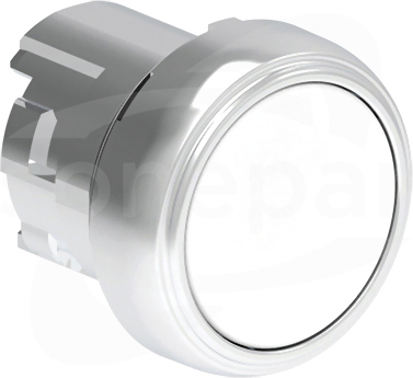 LPSB108 FI22mm biały Metalowy przycisk