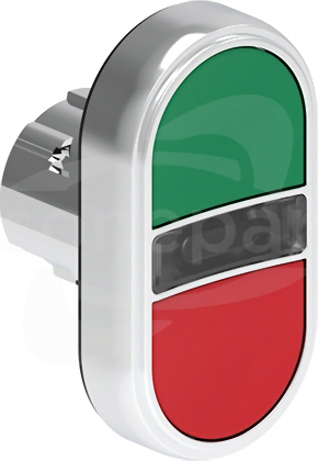 LPSBL7113 FI22mm zielony-czerwony Przycisk sterowniczy