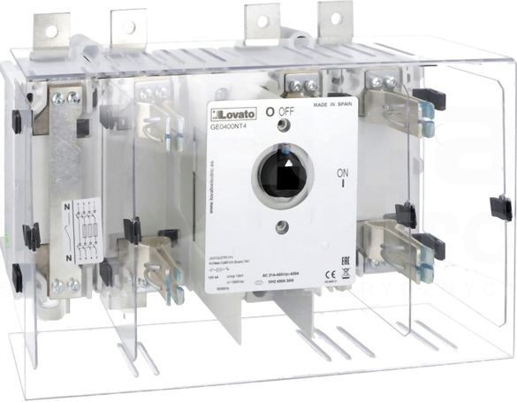 GE0400NT4 4P 400A Rozłącznik bezpiecznikowy