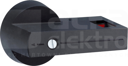 GEX64D czarny IP65 Pokrętło