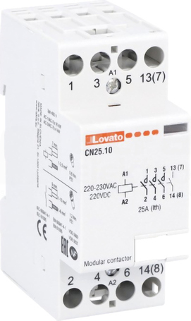 CN25.10220 50/60 Hz Stycznik modułowy