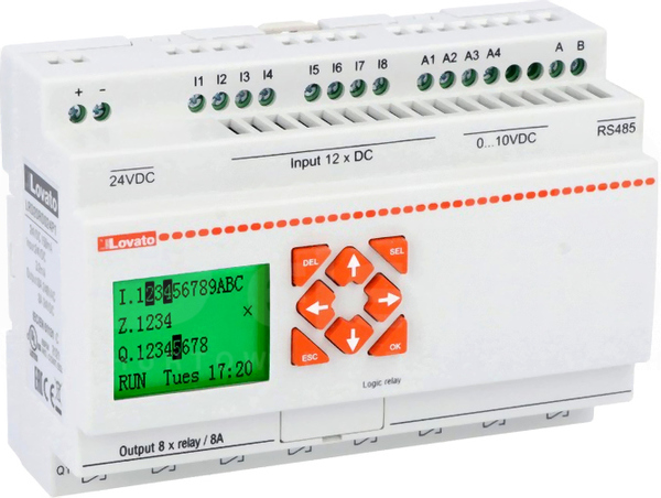 LRD20RD024P1 12we(4 analog)/8wy 24VDC KINCO moduł podstawowy