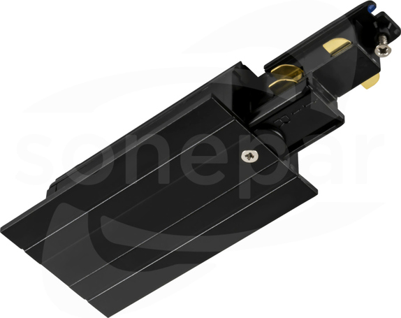S-TRACK czarny Zasilacz lewostronny