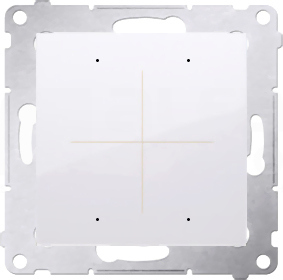 SIMON54 16A biały Łącznik poczwórny elektroniczny