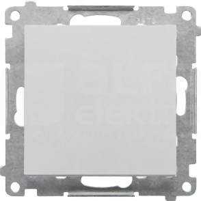 SIMON55 10AX aluminium mat Łącznik jednobiegunowy