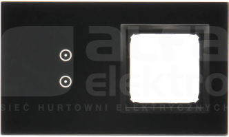 SIMON 54 Touch zastygła lawa Panel dotykowy dwumodułowy