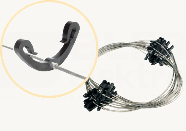 DSW-2 (20m) Linka z uchwytami do rur spustowych