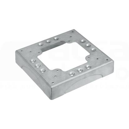 CONNECT 85x18mm aluminium Podstawa miniwieży do kanału