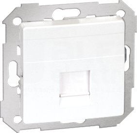 SIMON82 RJ45 biały Pokrywa gniazda komputerowego