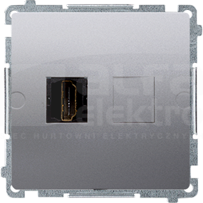 BASIC/M inox Gniazdo HDMI