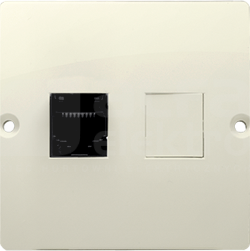BASIC/M 1xRJ12 beżowy Gniazdo telefoniczne