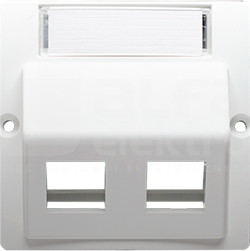 BASIC/M biały Pokrywa gniazda teleinformatycznego KEYSTONE