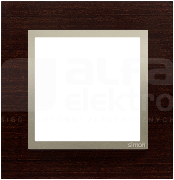 SIMON54 złote wenge Ramka pojedyncza