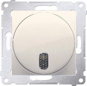 SIMON54 8-12V kremowy Dzwonek elektroniczny