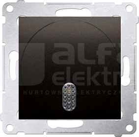 SIMON54 230V brąz mat Dzwonek elektroniczny