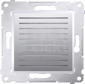 SIMON54 2W 16ohm srebrny mat Głośnik