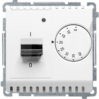 BASIC/M biały Regulator temperatury z czujnikiem