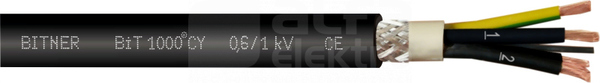 BIT1000CY 16G2,5 /1kV Przewód giętki ekranowany (YLgY)