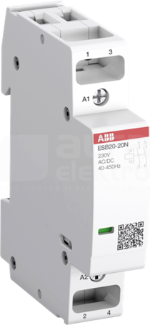 ESB20-20N-01 20A (AC-1/AC-7a) 9A (AC-3) 24VAC\DC Stycznik