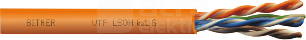 UTP 4x2x0,6 kat.6 drut (305m) Przewód teleinformatyczny