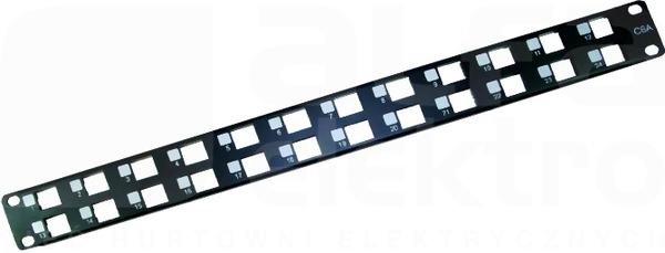 DCN/3012KNL-BLCAT6A-P niebieski Panel 19 24xRJ45