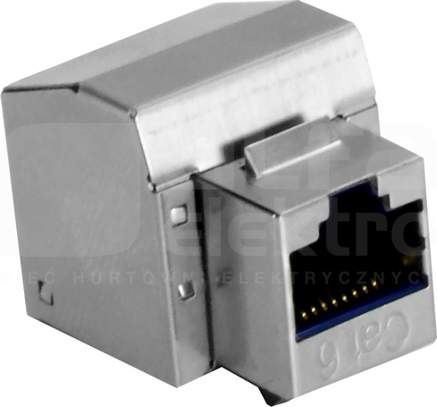 DCN/FA-1090SF-8-C6 niebieski Gniazdo STP RJ45 kat.6