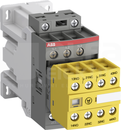 AFS16Z-30-22-30 24VDC 3P 2NO+2NC 7,5kW/AC3 Stycznik