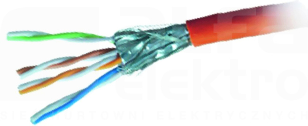 SFTP 4x2x23AWG kat.7 (500m) Przewód teleinformatyczny
