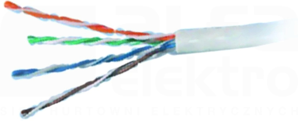 UTP 4x2x0,5 kat.5e PVC (305m) Przewód teleinformatyczny