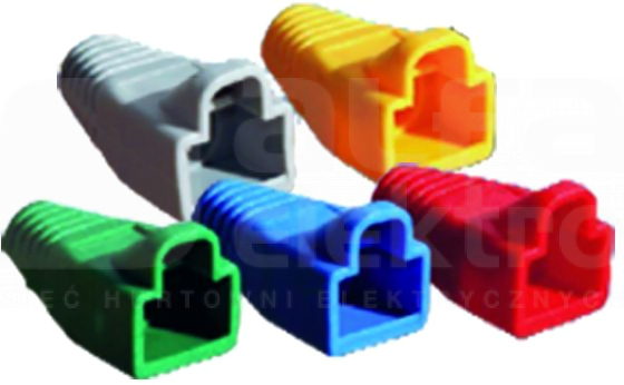 X-ML-SR-V11-GN zielony Osłonka wtyku RJ45