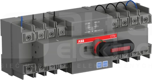 OTM125F4C20D400C 125A 4P 380-415VAC I-O-II Przełącznik
