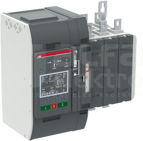 OXB200E3X2QT 200A 3P 200–480VAC I-0-II Przełącznik automatyczny