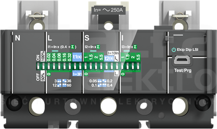 Ekip LS/I In=160A XT4 3p Wyzwalacz