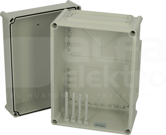 EKPK 230 G 380x280x230 Obudowa pokrywa szara