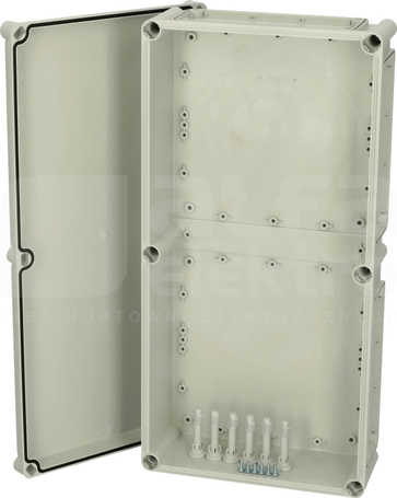 EKTH 130 G 560x280x130 Obudowa pokrywa szara