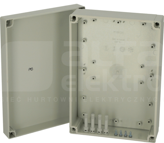 PC200/75HG 255x180x75 IP67 Obudowa pokrywa szara