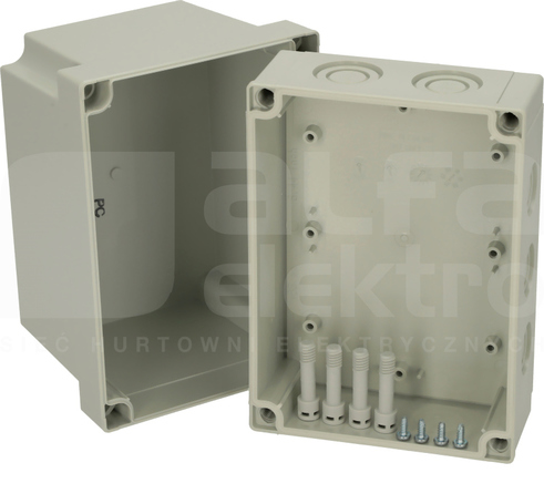 PCM150/150G 180x130x150 IP67 Obudowa pokrywa szara