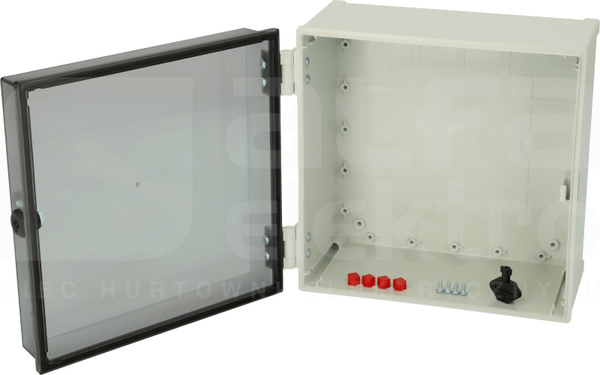 CABPC303018T3B 300x300x180 IP65 Szafka PC pokr.przezr.