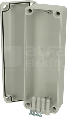 PC F 65 G 230x80x65 IP67 Obudowa pokrywa szara