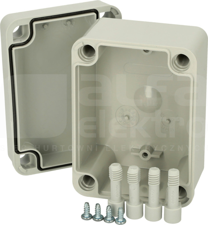 ABS B 65 G 110x80x65 IP67 Obudowa pokrywa szara