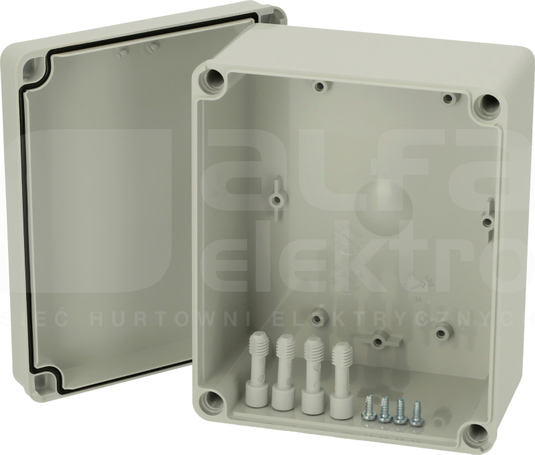 ABS H 95 G 170x140x95 IP67 Obudowa pokrywa szara