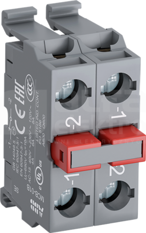MCB-02B BLOK STYKÓW