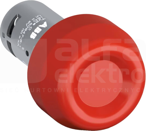 CP6-10R-02 czerwony heavy PRZYCISK