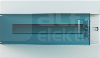 MISTRAL41F 18M N+PE IP41 OBUDOWA PODTYNKOWA DRZ.PRZEZR