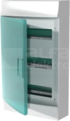 MISTRAL41W 36M N+PE IP41 Obudowa natynkowa drz.przezr