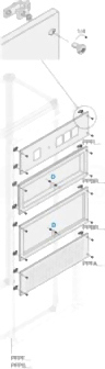 PPBR2060 200x600mm Maskownica wpuszczona