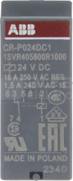 CR-P024DC1 24VDC 1C/O 250V/16A Przekaźnik