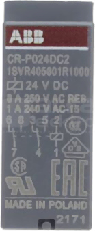 CR-P024DC2 24VDC 2C/O 250V/8A Przekaźnik