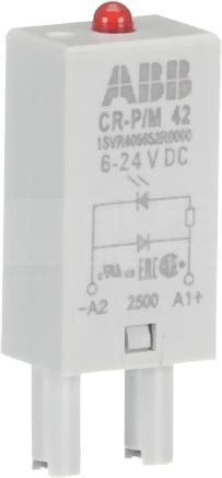 CR-P/M 42V LED czer.6-24V MODUŁ PRZEKAŹNIKA