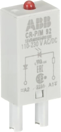 CR-P/M 92V LED czer.110-230V MODUŁ PRZEKAŹNIKA